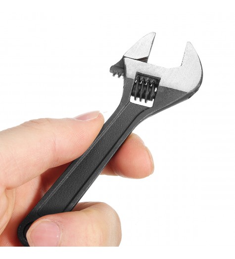 4 Inch 100mm Wrench Mini Metal Adjustable Spanner Jaw Hand Tool