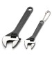 2Pcs 2.5inch 4inch Mini Metal Adjustable Wrenches Spanner Hand Jaw Wrench 0-15mm 0-10mm