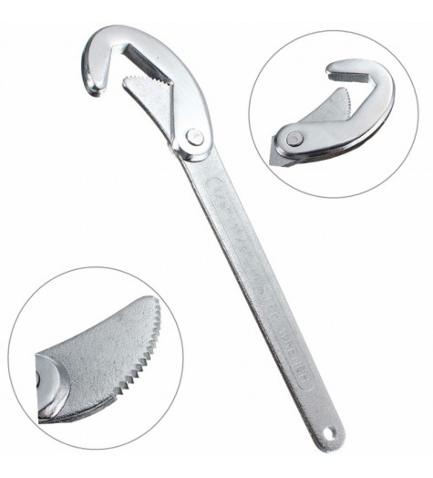 23-46mm Multi-function Adjustable Universal Quick Snap Grip Tool Spanner