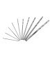 0.5-3.2mm Double Head Chuck Mini Hand Drill With 10pcs 0.8-3mm Twist Drill Bits Set