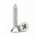 Stainless steel self tapping screw cross 304 100 pcs